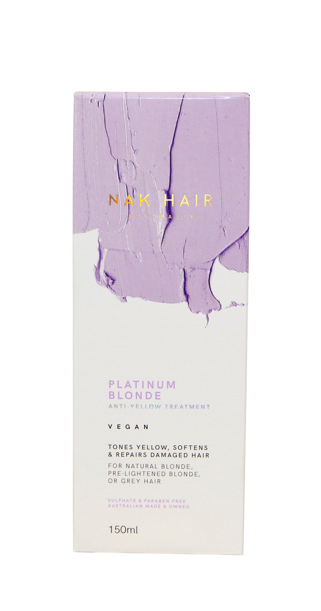 NAK PLATNIUM BLONDE ANTI-YELLOW TREATMENT 150ml