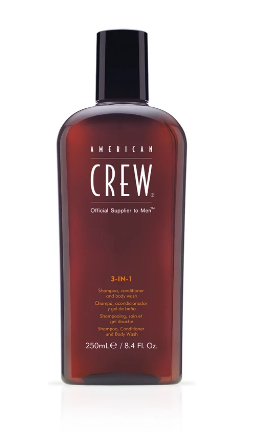 AMERICAN CREW 3 in 1 Shampoo, Conditioner & Body Wash